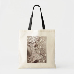 Alice In Wonderland Lewis Carroll Rackham Tote Bag