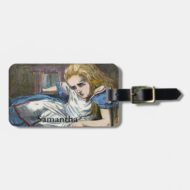 ALICE IN WONDERLAND LUGGAGE TAG (Front Horizontal)