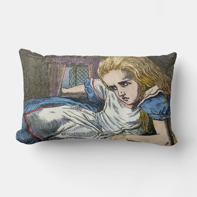 ALICE IN WONDERLAND LUMBAR PILLOW (Front)