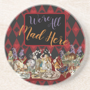 Alice in Wonderland Mad Cheshire Cat Coaster