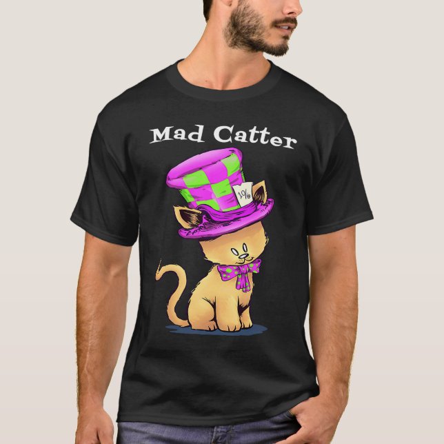 Alice in Wonderland Mad Hatter Ca T-Shirt (Front)