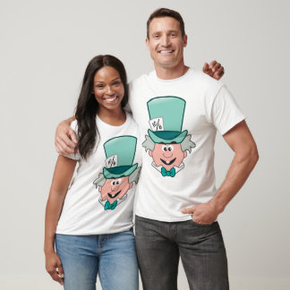 Alice in Wonderland | Mad Hatter Emoji 2 T-Shirt