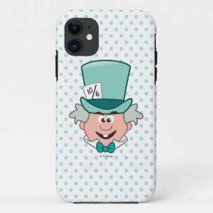 Alice in Wonderland Mad Hatter Emoji iPhone 11 Case