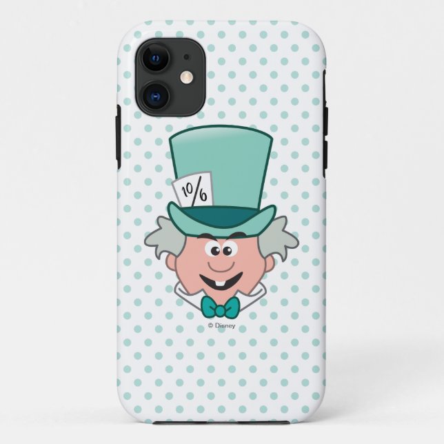 Alice in Wonderland | Mad Hatter Emoji Case-Mate iPhone Case (Back)