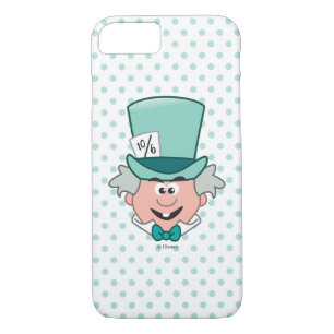 Alice in Wonderland   Mad Hatter Emoji iPhone 8/7 Case