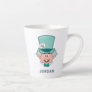 Alice in Wonderland   Mad Hatter Emoji Latte Mug