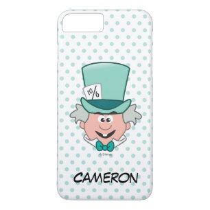 Alice in Wonderland   Mad Hatter Emoji   Your Name iPhone 8 Plus/7 Plus Case