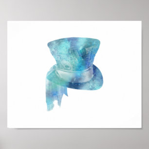 Alice in Wonderland Mad Hatter Horizontal Print