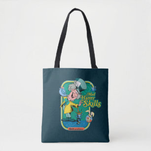 Alice in Wonderland   Mad Hatter Skills Tote Bag