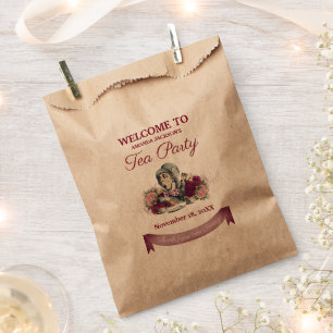 Alice in Wonderland Mad Hatter Tea Party Welcome Favour Bag