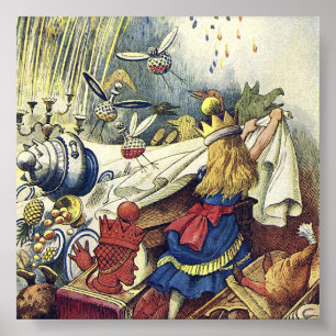 Alice in Wonderland Mad Tea Party 2 Poster