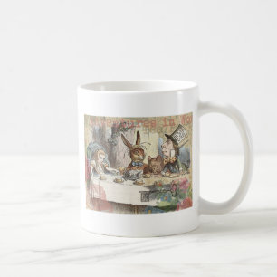 Alice in Wonderland Mad Tea Party Art Coffee Mug