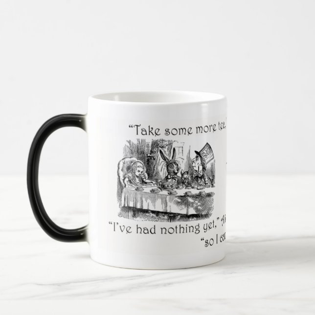 Alice in Wonderland Magic Mug (Left)