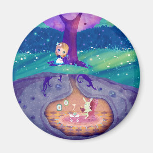 Alice in Wonderland Magnet