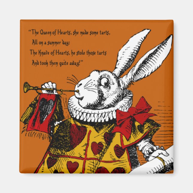 Alice in Wonderland Magnet (Front)