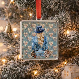 Alice In Wonderland Metal Ornament