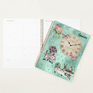 Alice in Wonderland Modern Personalized Planner