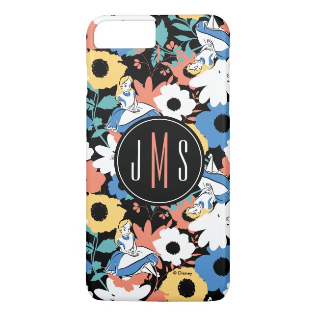 Alice In Wonderland Monogram Case-Mate iPhone Case (Back)