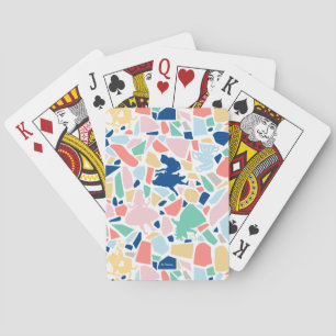 Alice In Wonderland   Mosaic Tile Pattern Playing Cards