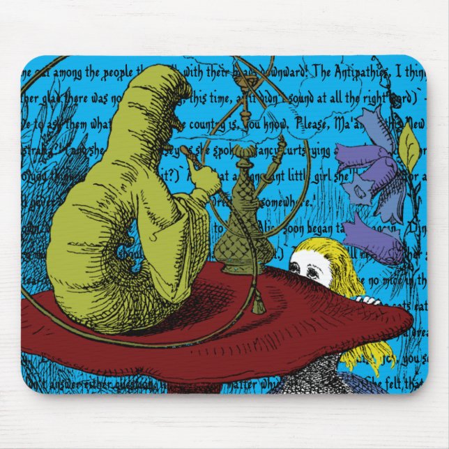 Alice in Wonderland Mouse Pad (Front)