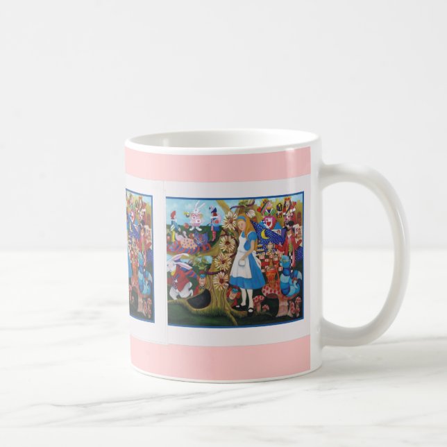 Alice in Wonderland  Mug (Right)