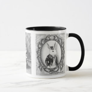 Alice in Wonderland Mug March Hare White Rabbit