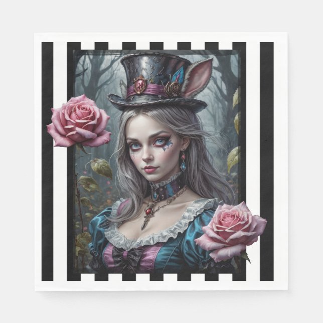Alice in Wonderland Napkin (Front)