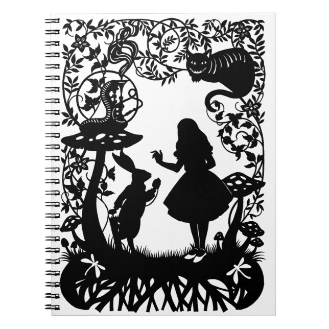 Alice in Wonderland   Notebook (Front)