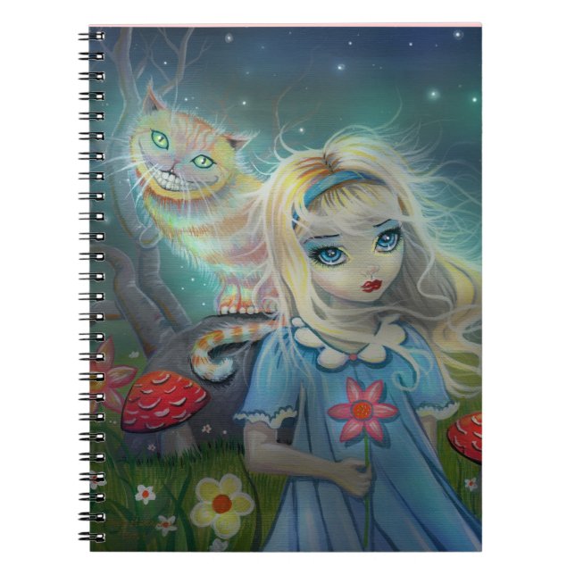 Alice in Wonderland Notebook (Front)