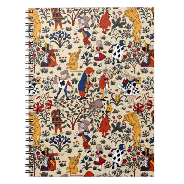 Alice in Wonderland Notebook (Front)