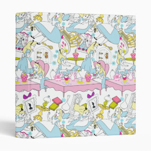 Alice in Wonderland   Oversized Pattern Binder