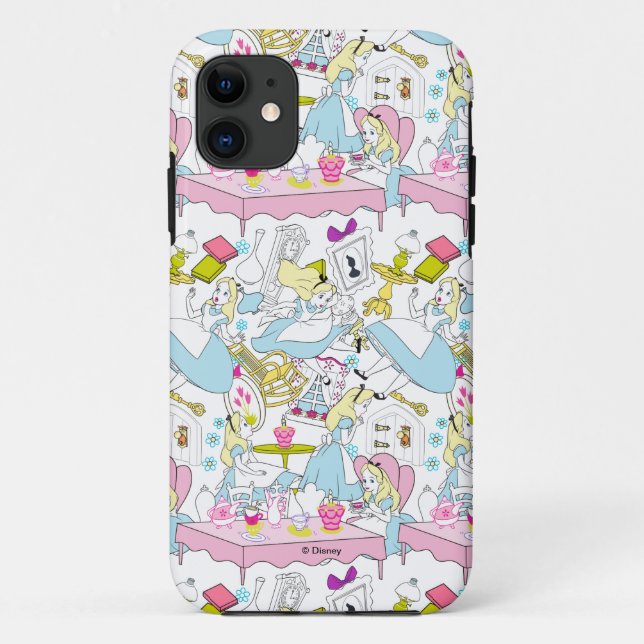 Alice in Wonderland | Oversized Pattern Case-Mate iPhone Case (Back)