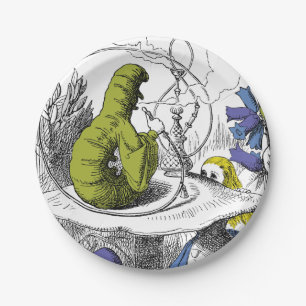 Alice in Wonderland Paper Plate