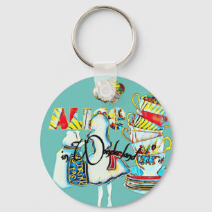 Alice in Wonderland party favour  Keychain
