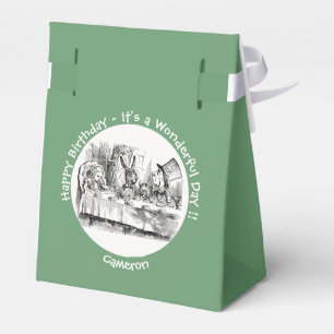 Alice in Wonderland Party - Mad Hatter's Tea Party Favor Box