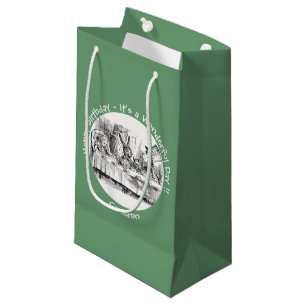 Alice in Wonderland Party - Mad Hatter's Tea Party Small Gift Bag
