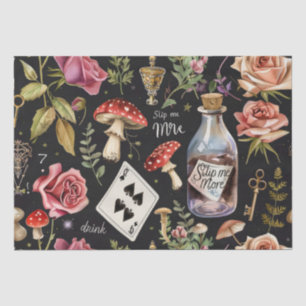 Alice in Wonderland Pattern Tissue Paper