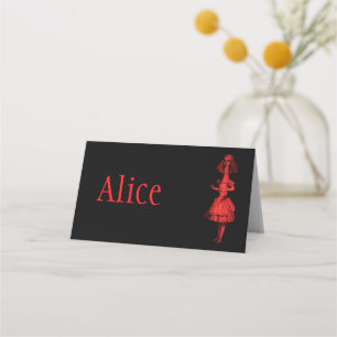 Alice in Wonderland Place Card