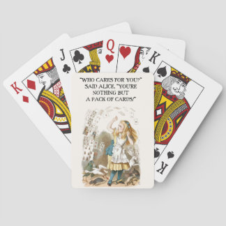 Alice in Wonderland Playing Cards