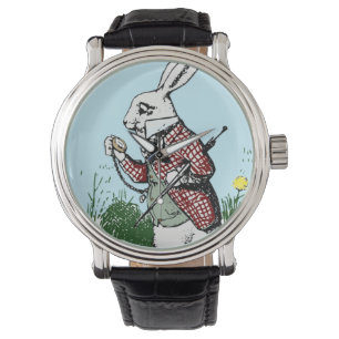 Alice in Wonderland Pocketwatch watch White Rabbit