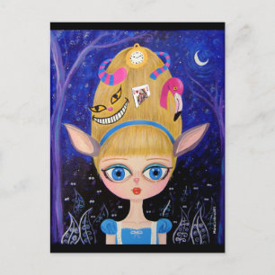 Alice in Wonderland Postcard