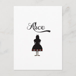 Alice In Wonderland Postcard