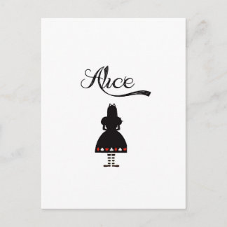 Alice In Wonderland Postcard