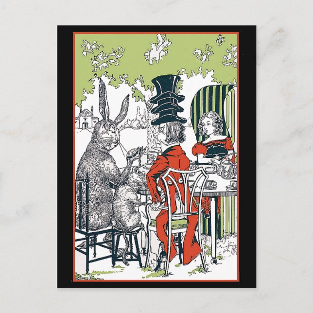 Alice in Wonderland Postcard (Front)