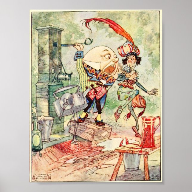 Alice in wonderland. poster (Front)