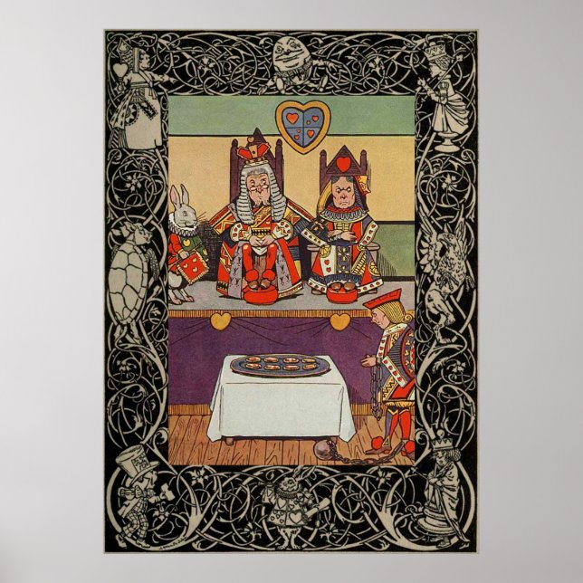 Alice In Wonderland Poster (Front)