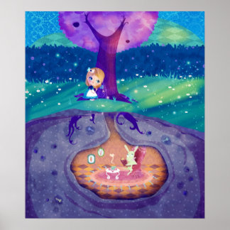 Alice in Wonderland Poster