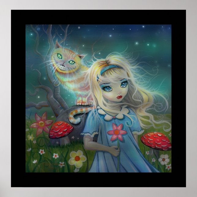 Alice in Wonderland Poster Print (Front)