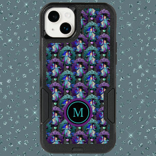Alice in Wonderland Purple Teal Queen of Hearts