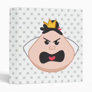 Alice in Wonderland   Queen of Hearts Emoji Binder